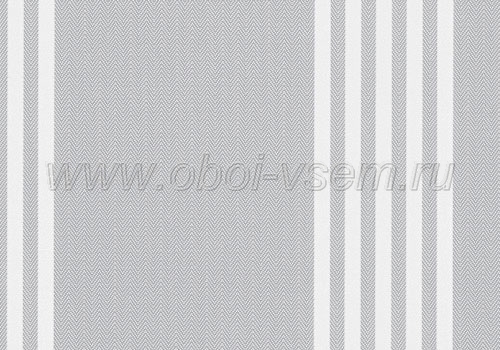   Oxford Stripe Grey Ian Mankin Wallcovering (Ian Mankin)