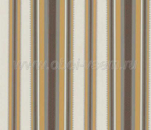   Colonial Stripe Chimney Painted Papers (Little Greene)