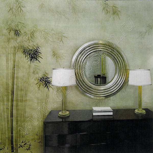   Bamboo in Mist Fine Painted Decor (Paul Montgomery)