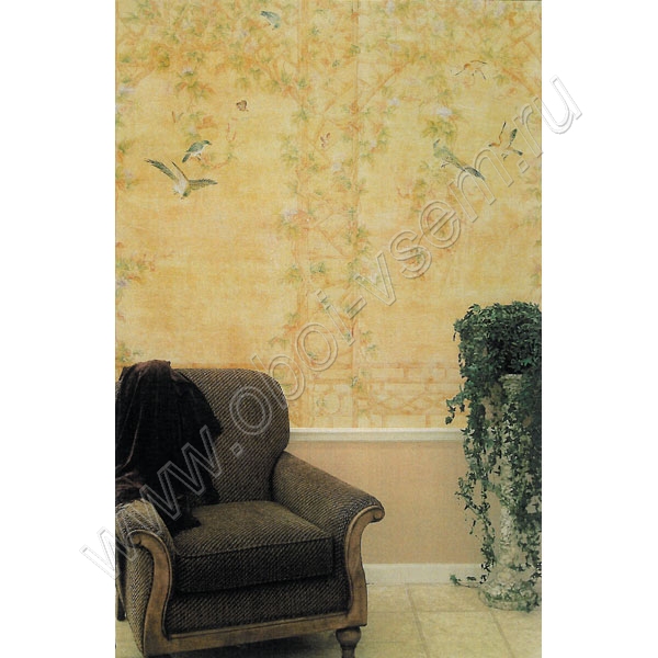   Birds in the Shade Fine Painted Decor (Paul Montgomery)